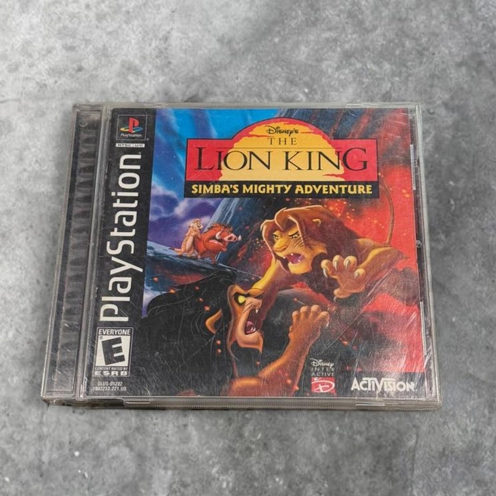 Disney's The Lion King: Simba's Mighty Adventure (Sony PlayStation 1, 2000)